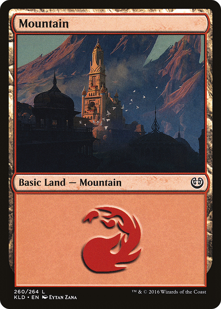 Mountain (260) (KLD-260) - Kaladesh Foil
