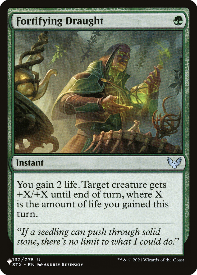 Fortifying Draught (LIST-STX-132) - The List
