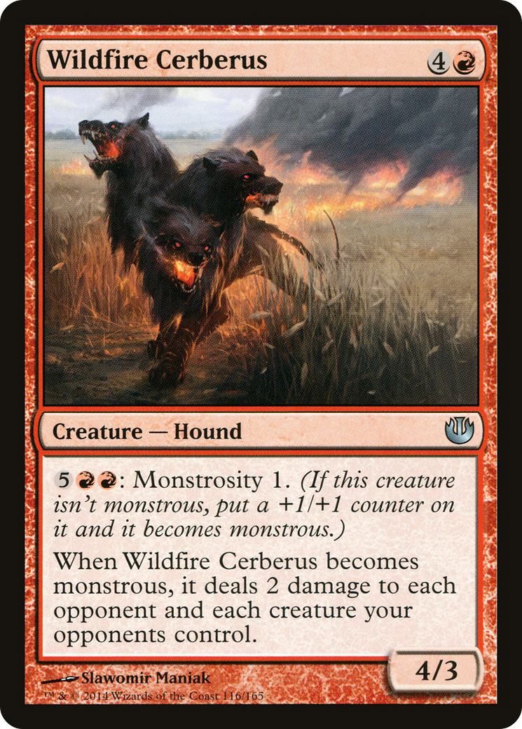 Wildfire Cerberus (JOU-116) - Journey into Nyx