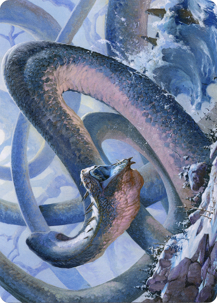 Koma, Cosmos Serpent // Koma, Cosmos Serpent (ASKHM-060) - Art Series: Kaldheim (Borderless)
