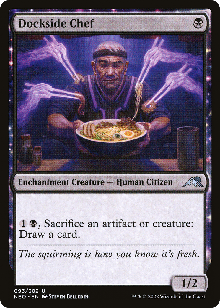 Dockside Chef (NEO-093) - Kamigawa: Neon Dynasty: (enchantment)