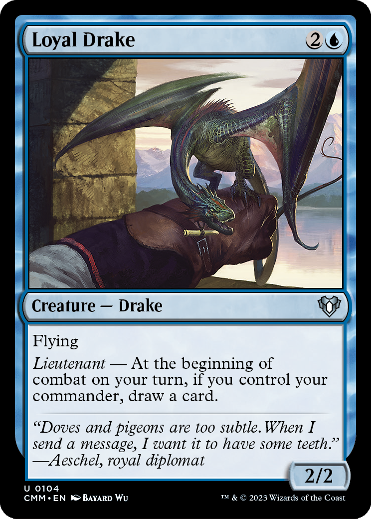 Loyal Drake (CMM-104) - Commander Masters