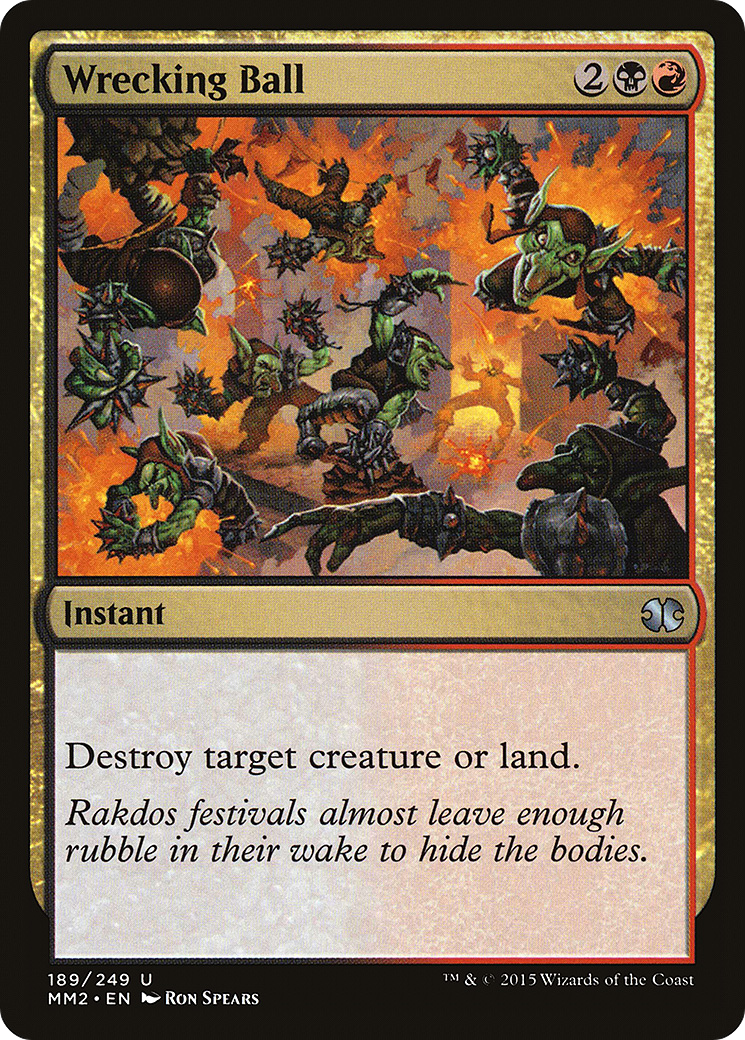 Wrecking Ball (MM2-189) - Modern Masters 2015