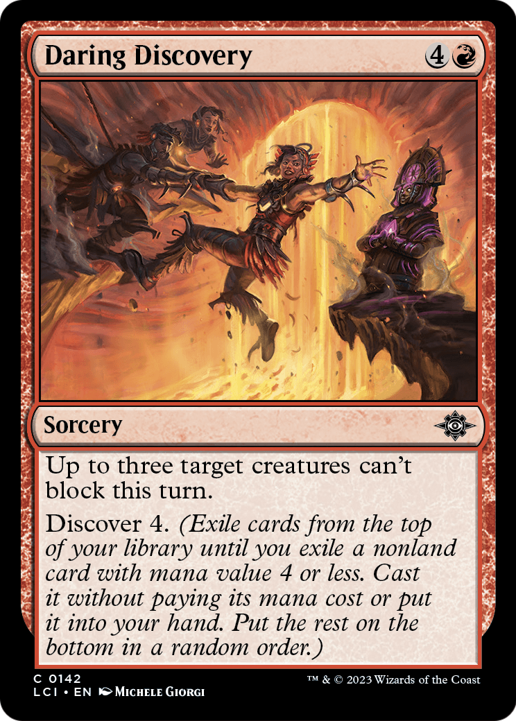 Daring Discovery (LCI-142) - The Lost Caverns of Ixalan Foil