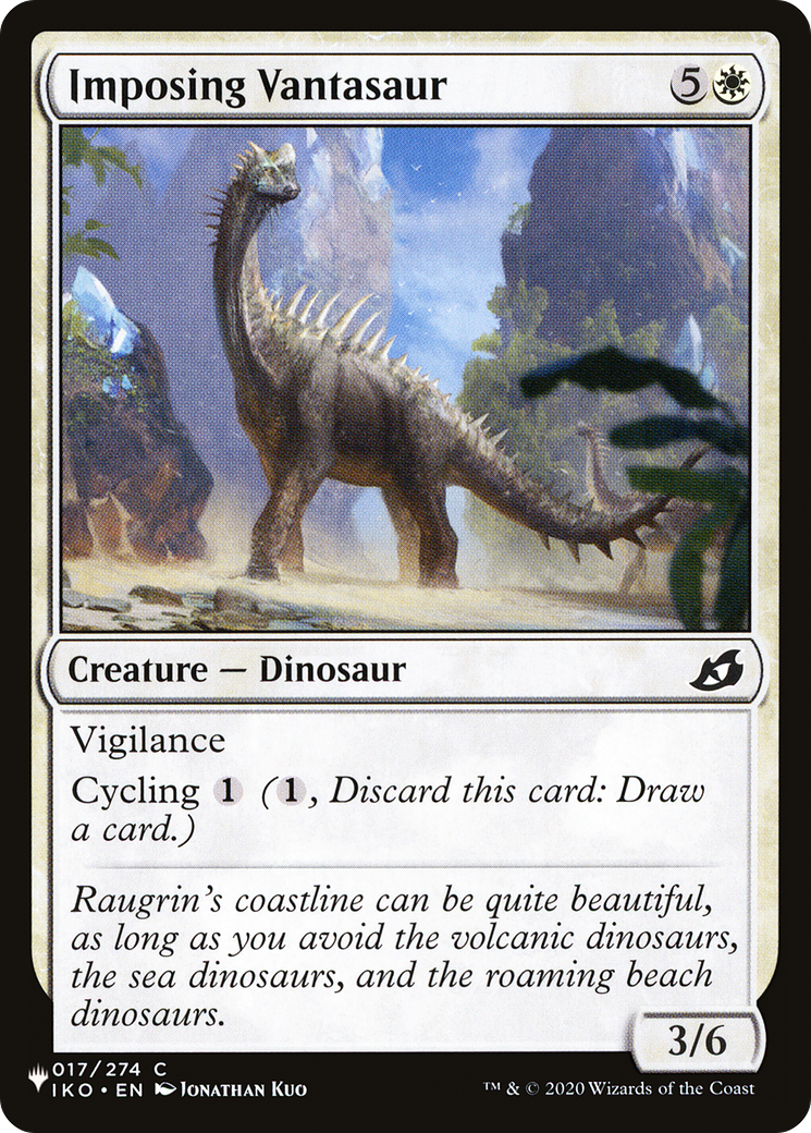 Imposing Vantasaur (LIST-IKO-17) - The List