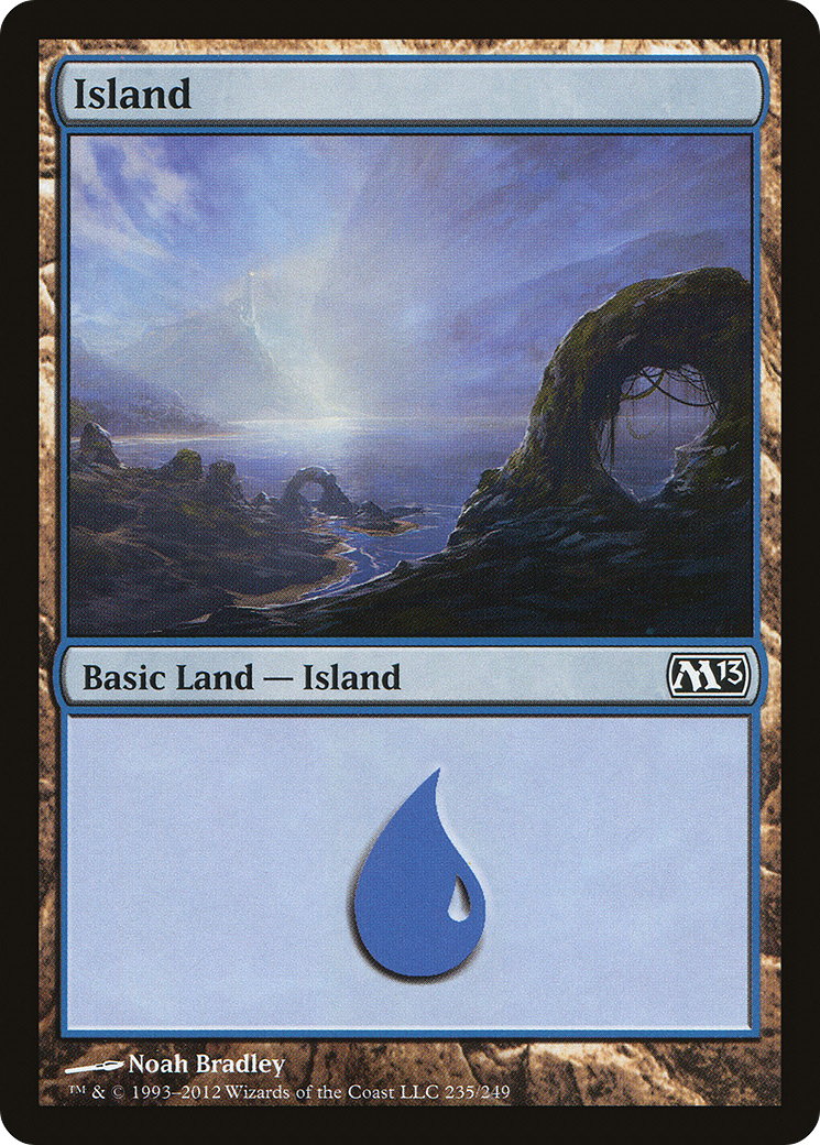 Island (235) (M13-235) - Magic 2013
