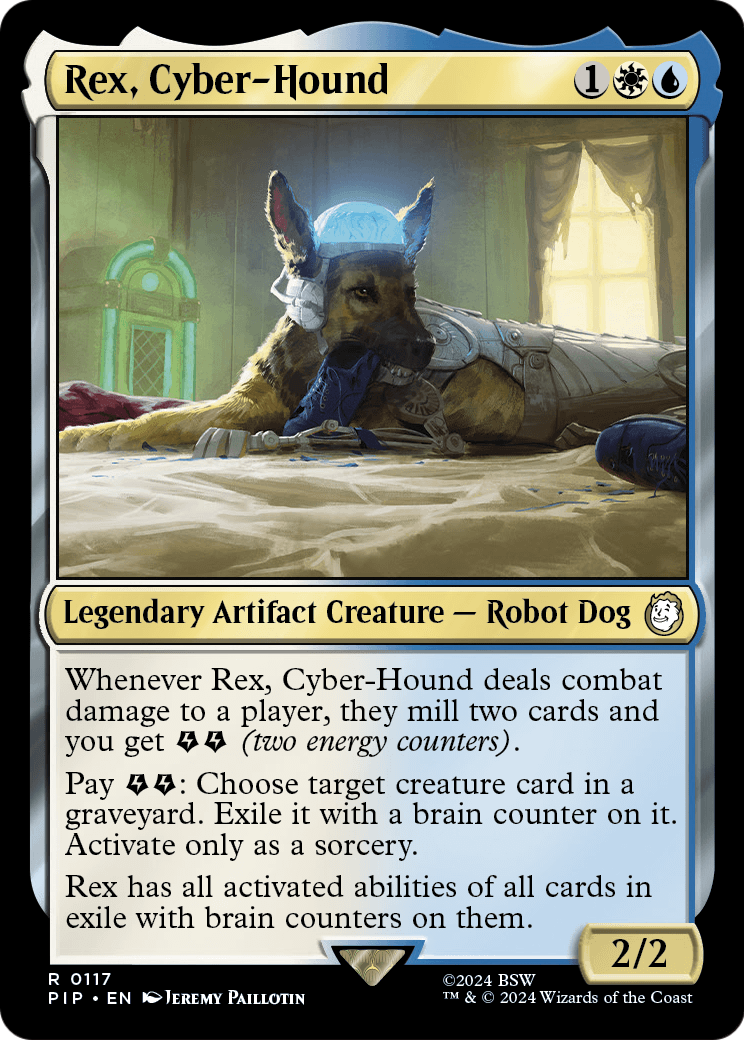 Rex, Cyber-Hound (PIP-117) - Fallout