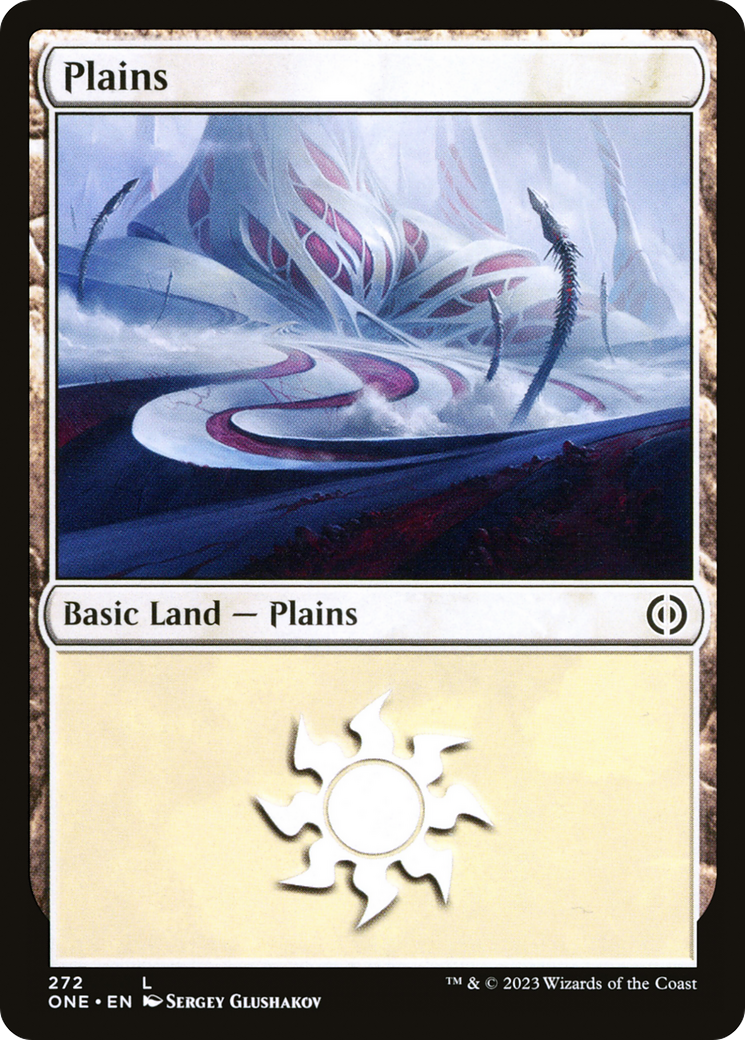 Plains (272) (ONE-272) - Phyrexia: All Will Be One Foil
