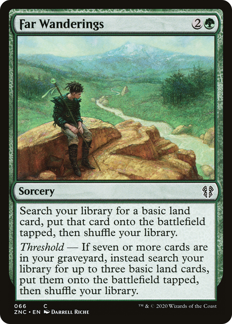 Far Wanderings (ZNC-066) - Zendikar Rising Commander