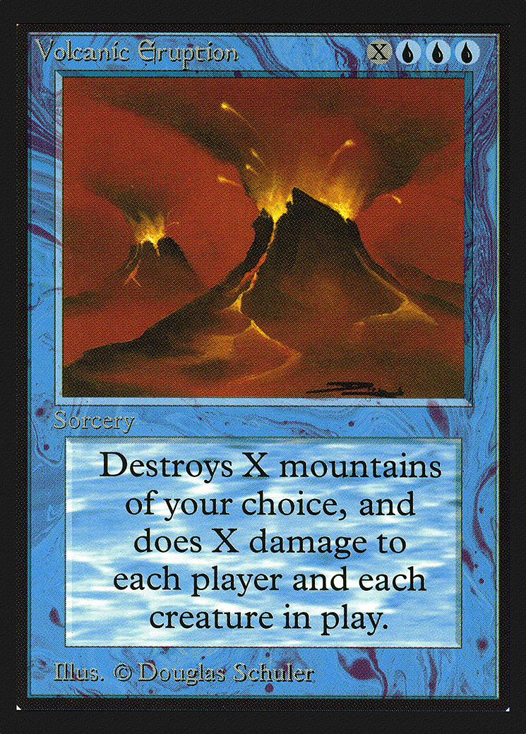Volcanic Eruption (IE) (IED-) - Intl. Collectors' Edition
