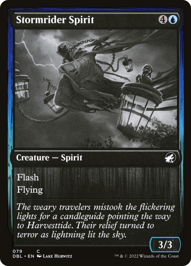 Stormrider Spirit (DBL-079) - Innistrad: Double Feature Foil