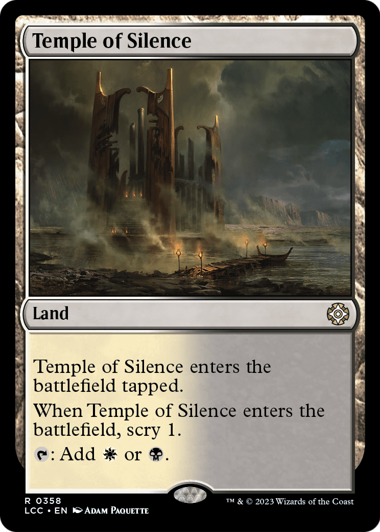 Temple of Silence (LCC-358) - The Lost Caverns of Ixalan Commander