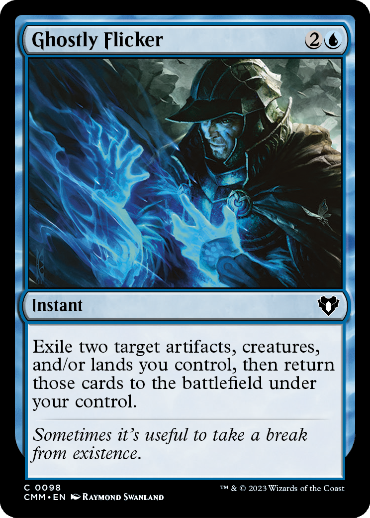 Ghostly Flicker (CMM-098) - Commander Masters