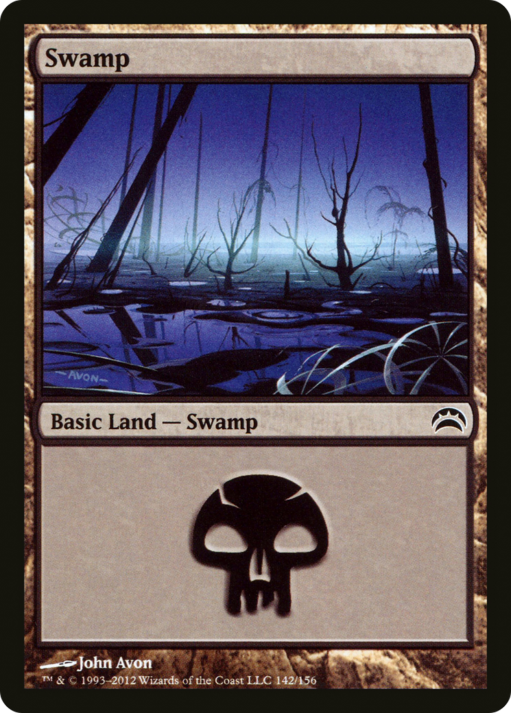 Swamp (142) (PC2-142) - Planechase 2012