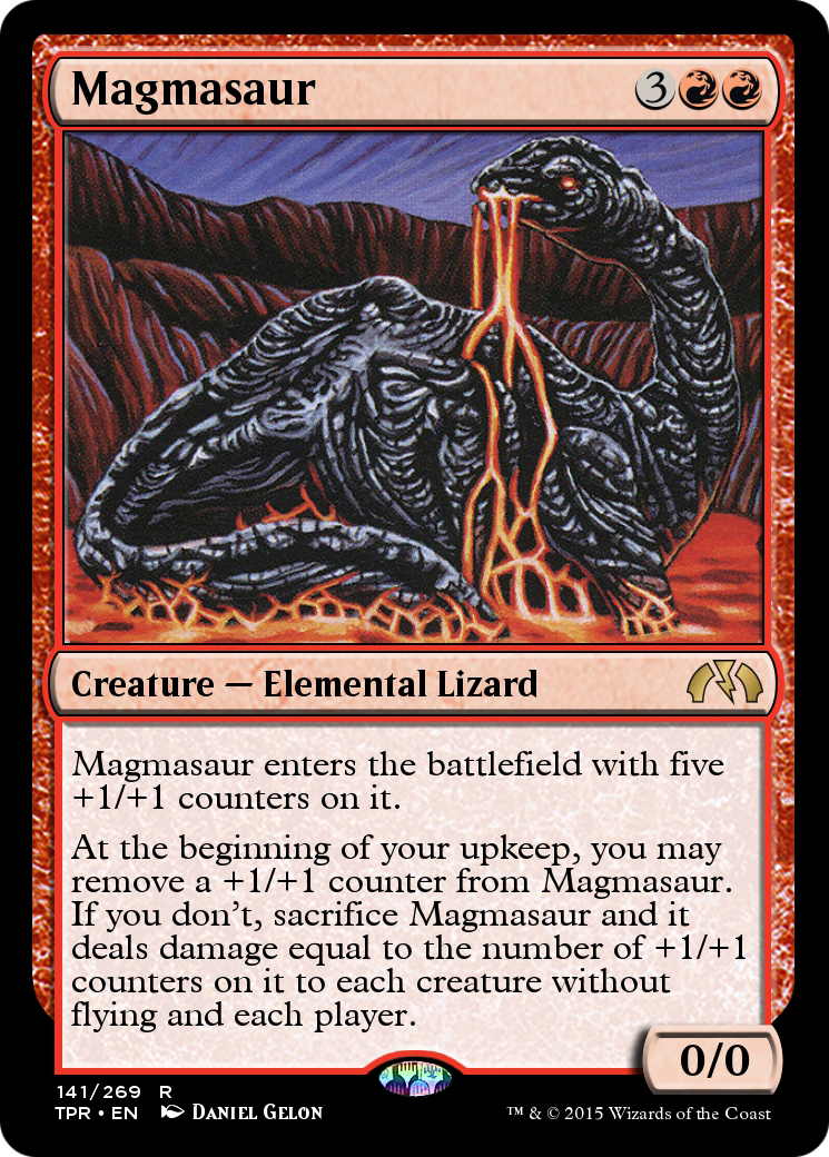 Magmasaur (TPR-141) - Tempest Remastered Foil