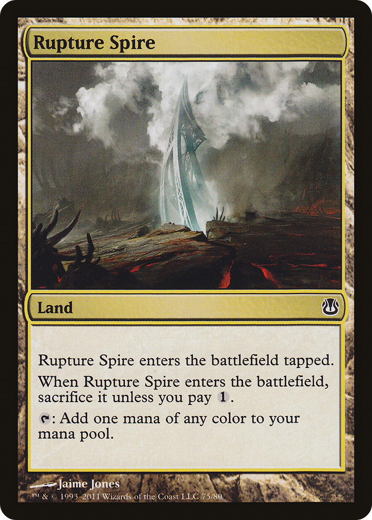 Rupture Spire (DDH-075) - Duel Decks: Ajani vs. Nicol Bolas
