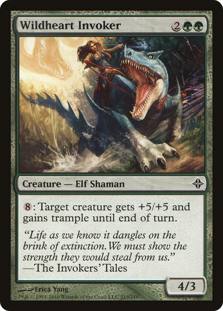 Wildheart Invoker (ROE-213) - Rise of the Eldrazi Foil