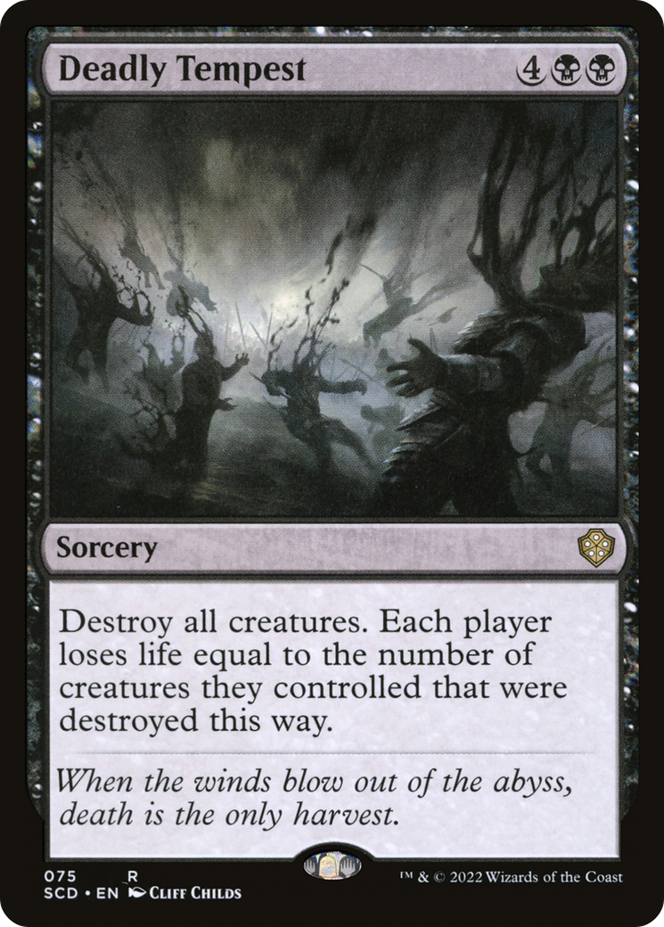 Deadly Tempest (SCD-075) - Starter Commander Decks