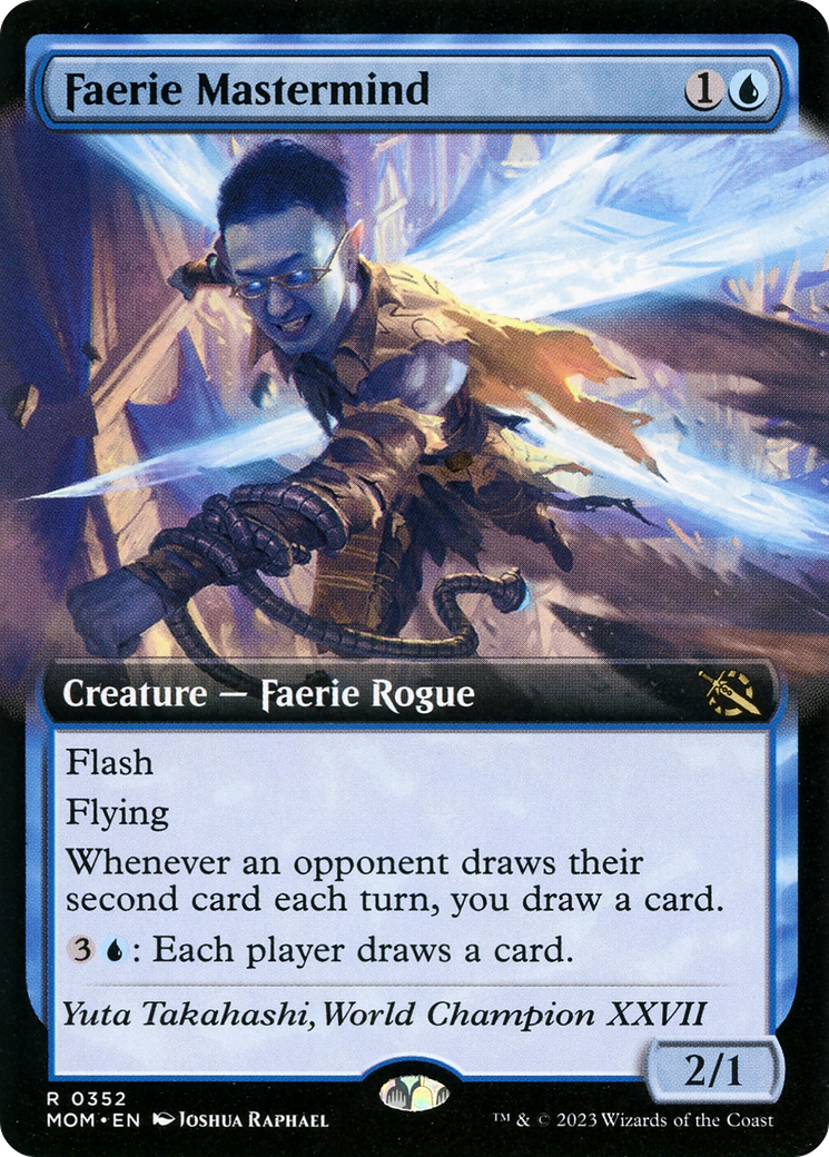 Faerie Mastermind (Extended Art) (MOM-352) - March of the Machine: (Extended Art)