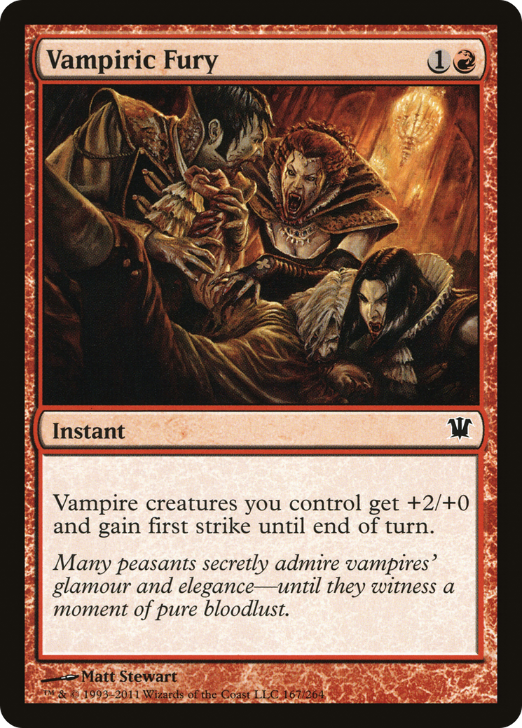 Vampiric Fury (ISD-167) - Innistrad