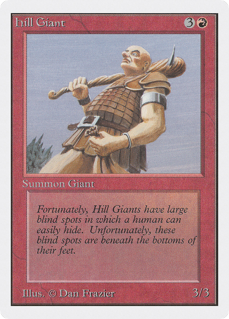 Hill Giant (2ED-) - Unlimited Edition