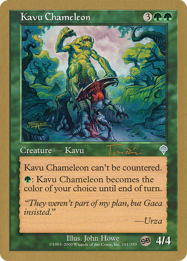 Kavu Chameleon - 2001 Jan Tomcani (INV) (SB) (WCD-) - World Championship Decks 2001