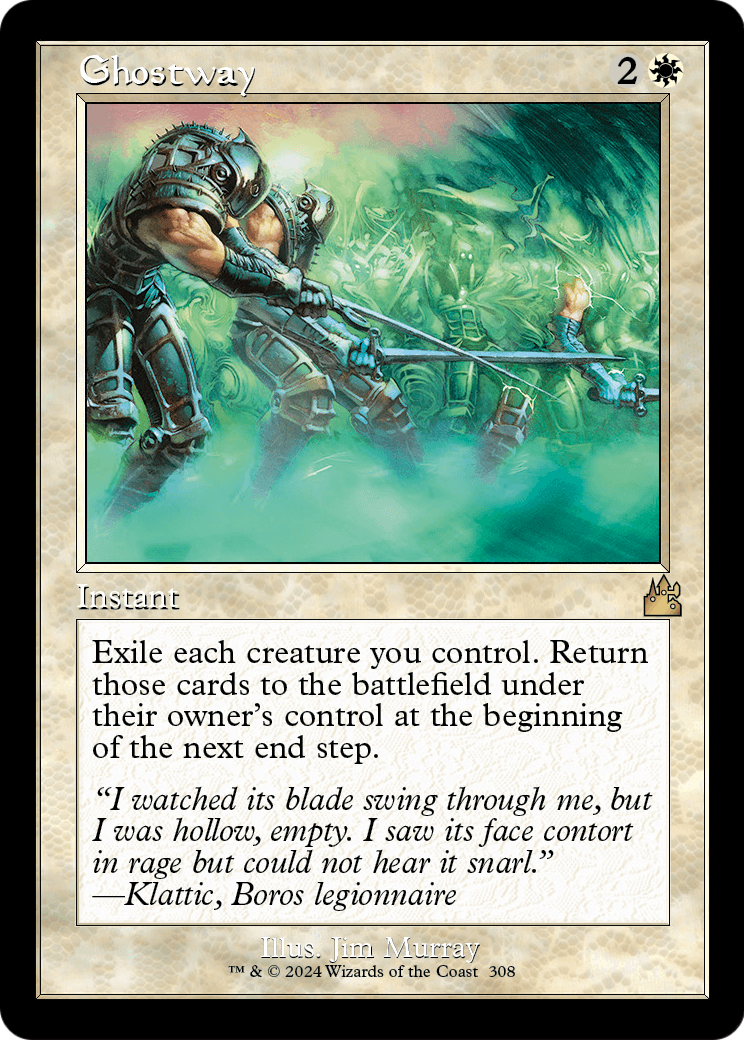 Ghostway (Retro Frame) (RVR-308) - Ravnica Remastered