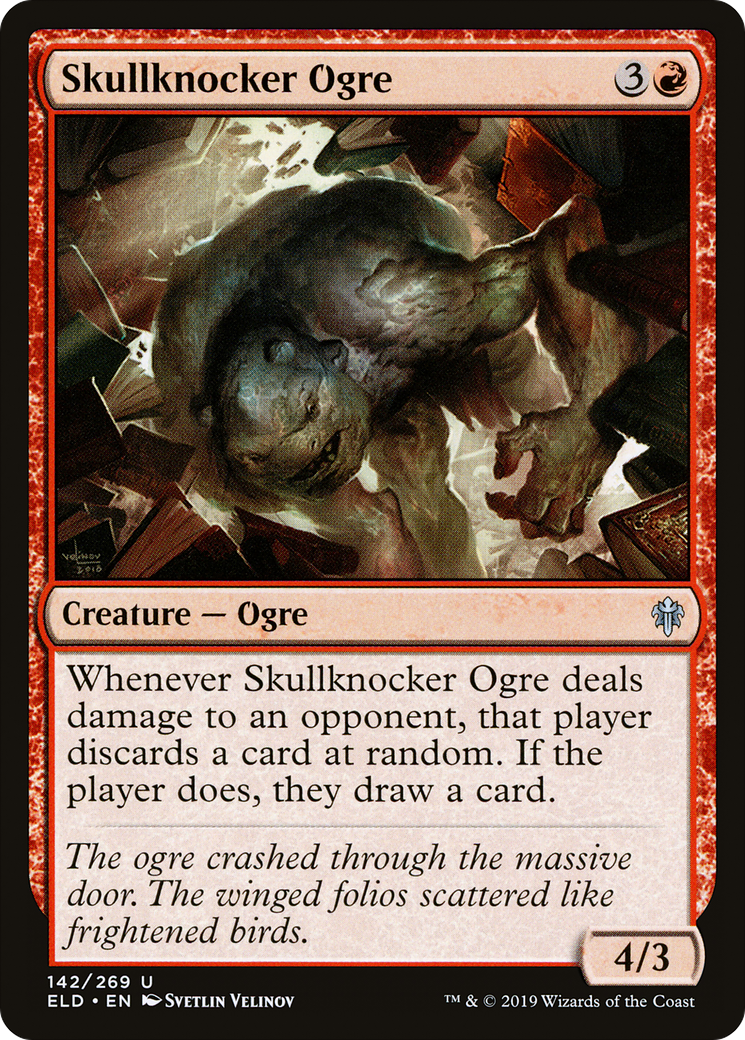 Skullknocker Ogre (ELD-142) - Throne of Eldraine Foil
