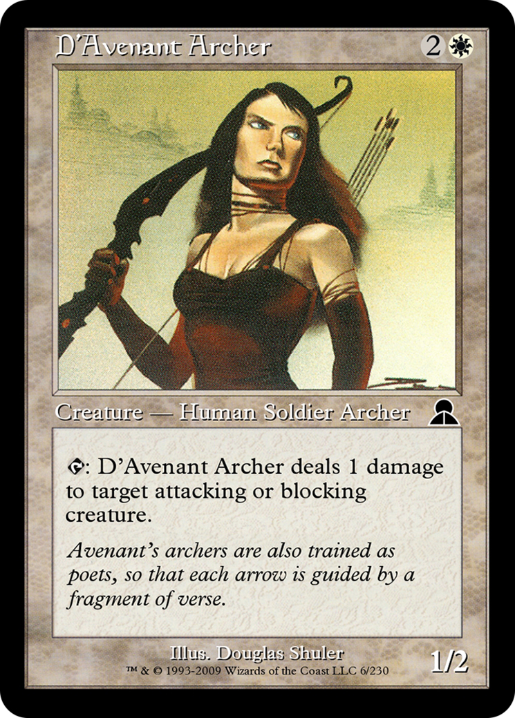 D'Avenant Archer (ME3-006) - Masters Edition III