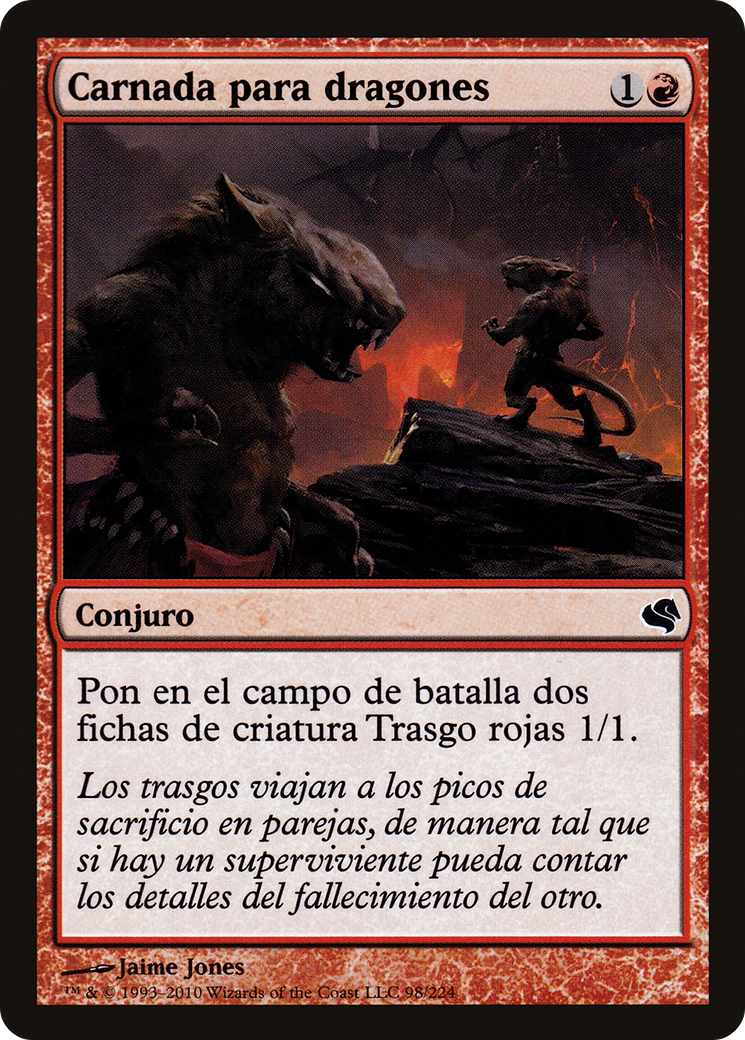 Dragon Fodder (Spanish) - "Carnada para dragones" (PS11-098) - Salvat 2011