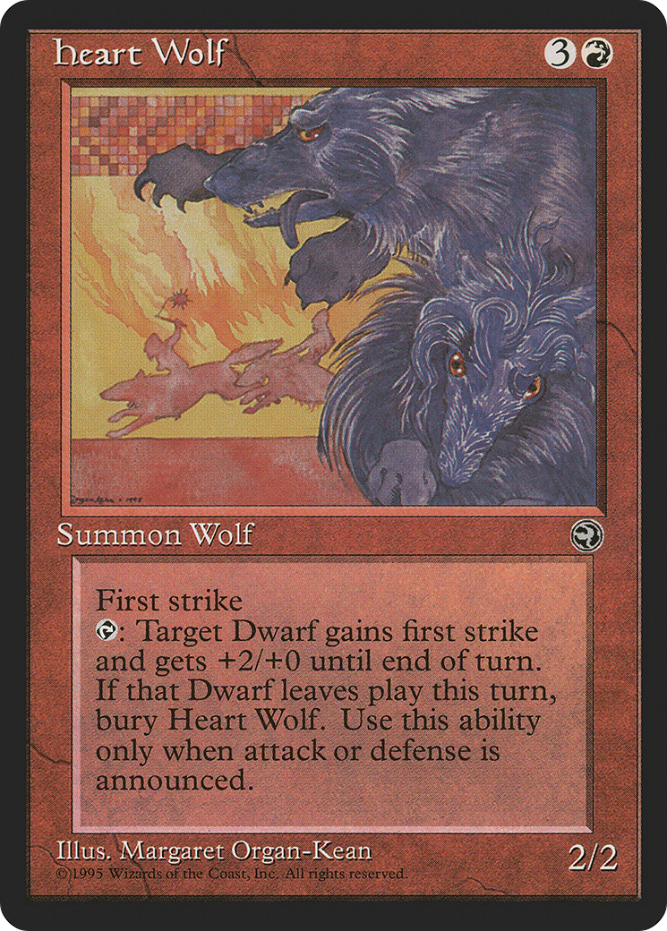 Heart Wolf (HML-) - Homelands