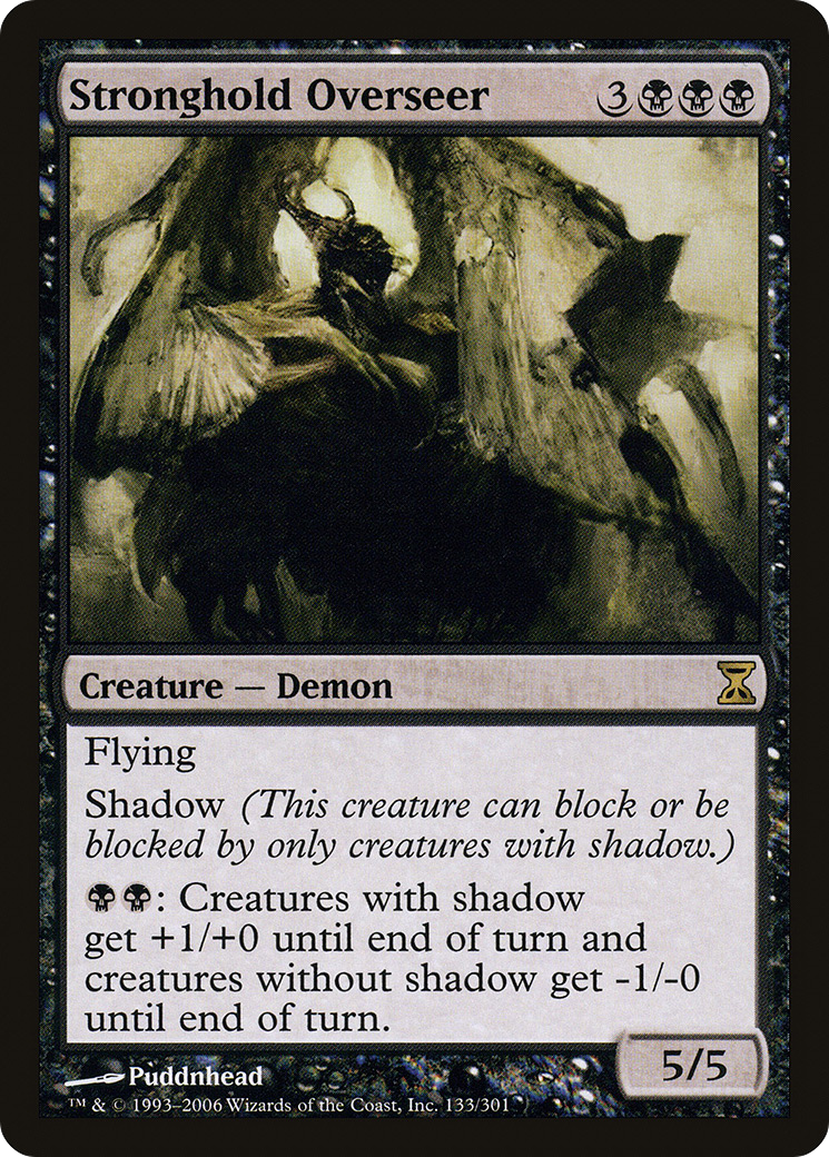 Stronghold Overseer (TSP-133) - Time Spiral Foil