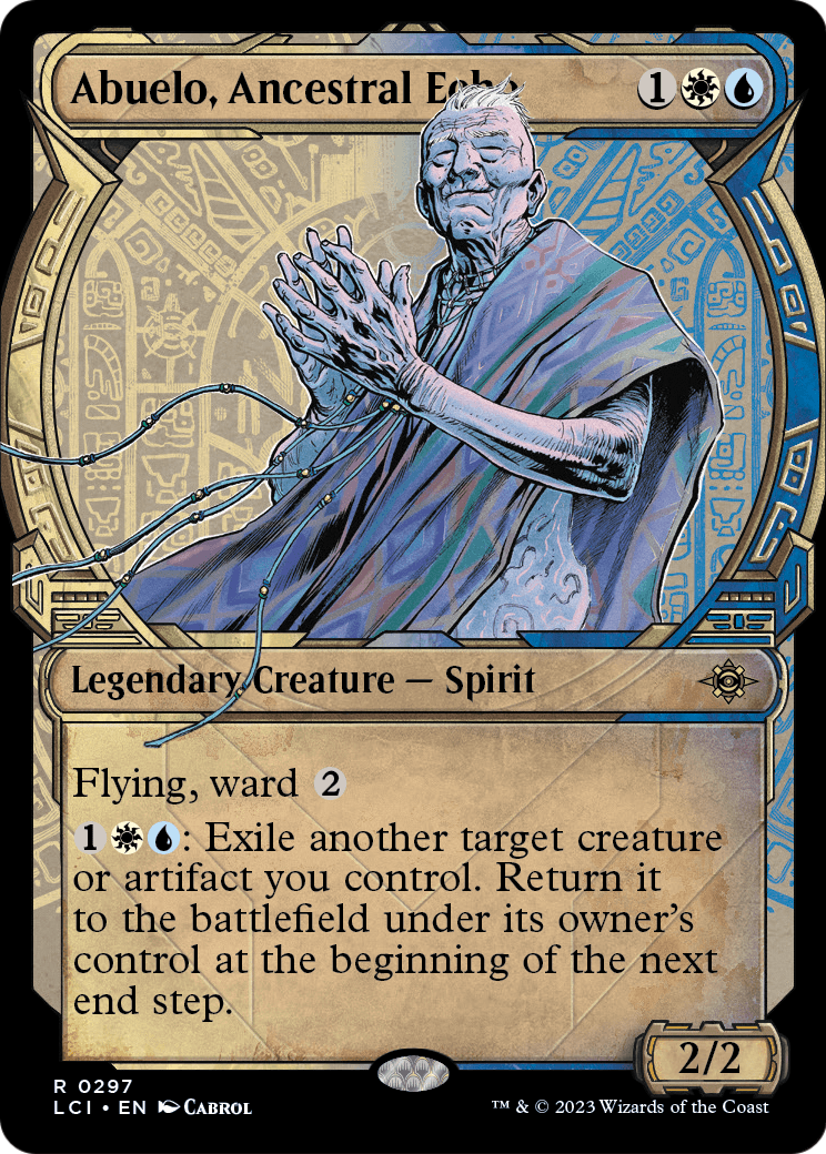 Abuelo, Ancestral Echo (Showcase) (LCI-297) - The Lost Caverns of Ixalan: (Showcase)