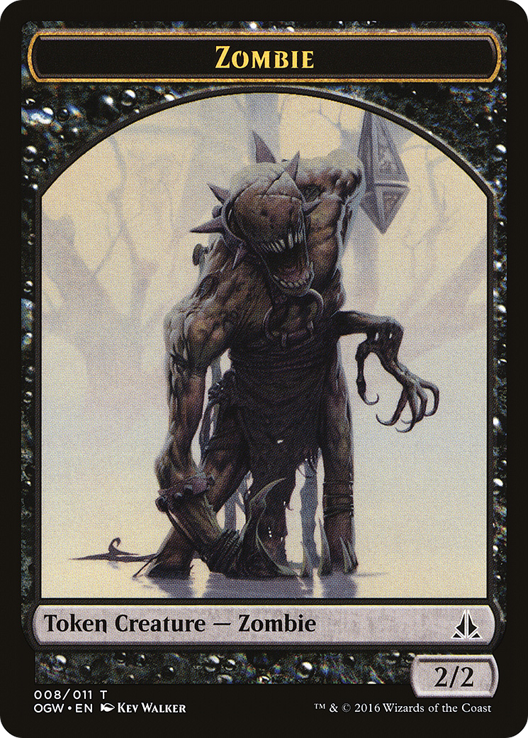 Zombie Token (OGW-008) - Oath of the Gatewatch Tokens