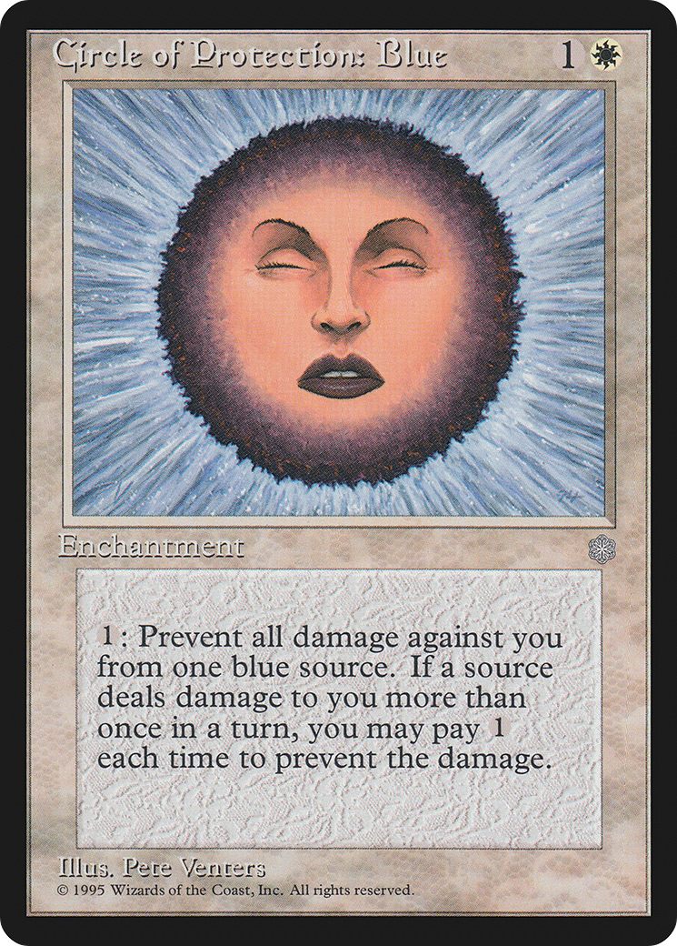 Circle of Protection: Blue (ICE-) - Ice Age
