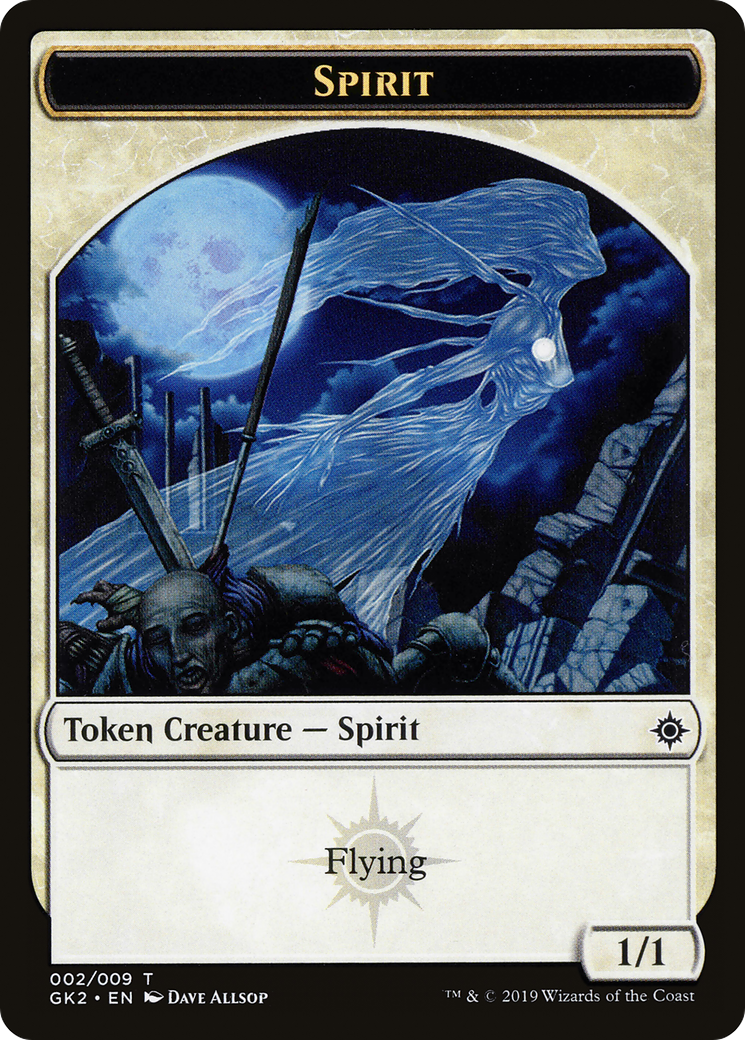 Spirit (002) // Spirit (010) Token (GK2-) - RNA Guild Kit Tokens