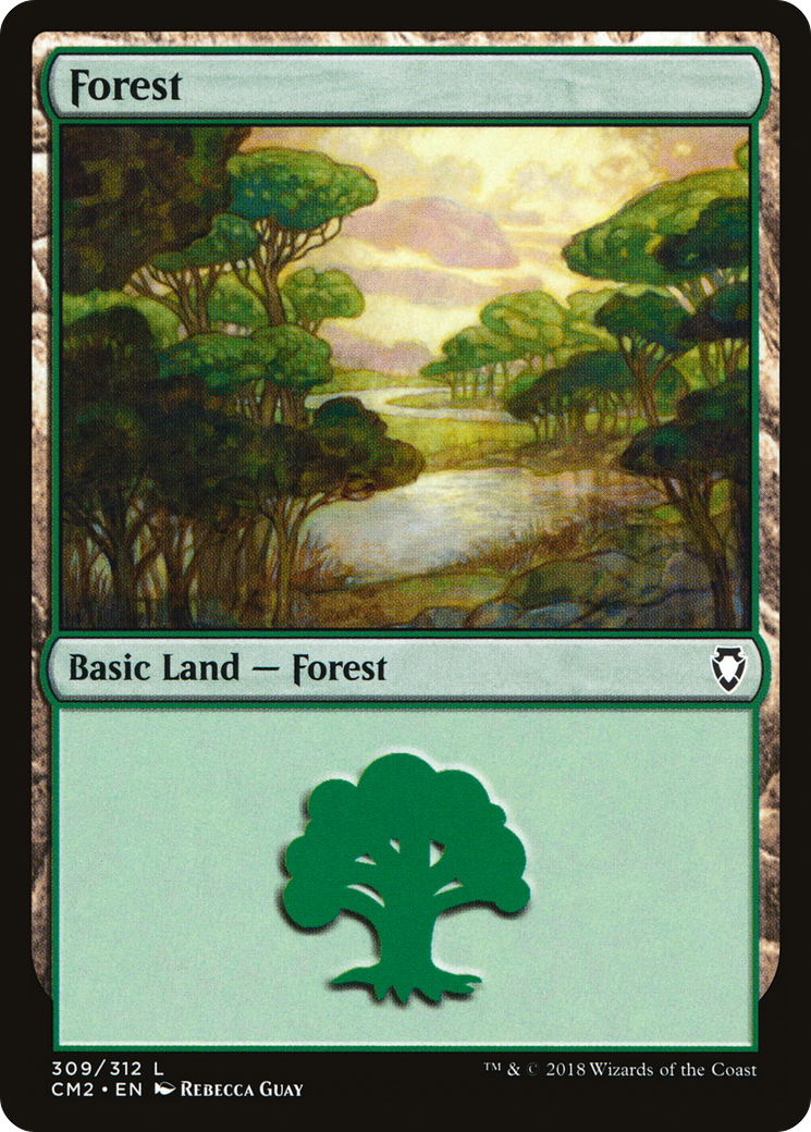 Forest (309) (CM2-309) - Commander Anthology Volume II