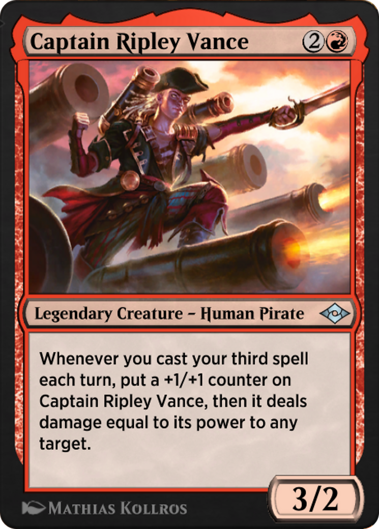 Captain Ripley Vance (J21-427) - Jumpstart: Historic Horizons