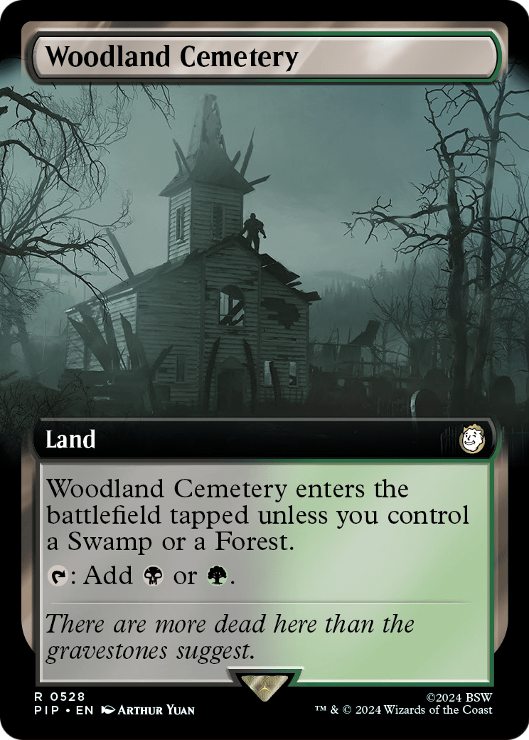 Woodland Cemetery (Extended Art) (PIP-528) - Fallout: (Extended Art)