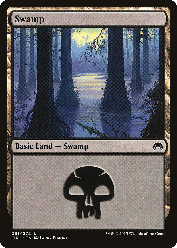 Swamp (261) (ORI-261) - Magic Origins Foil
