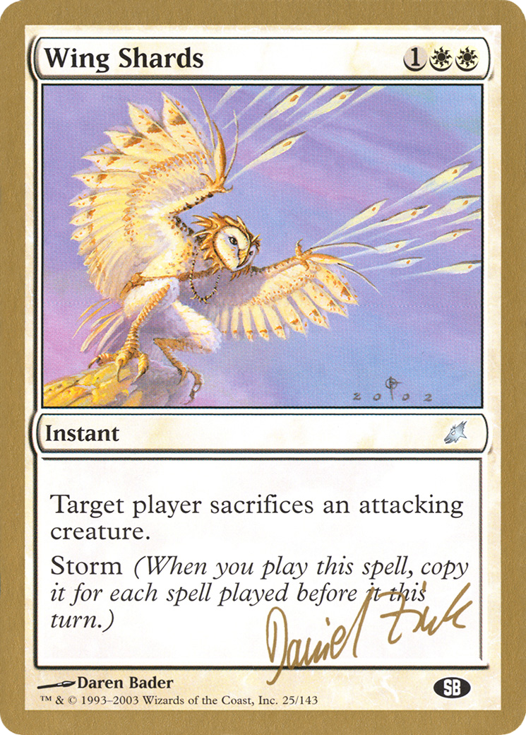 Wing Shards - 2003 Daniel Zink (SCG) (SB) (WCD-DZ25SB) - World Championship Decks 2003
