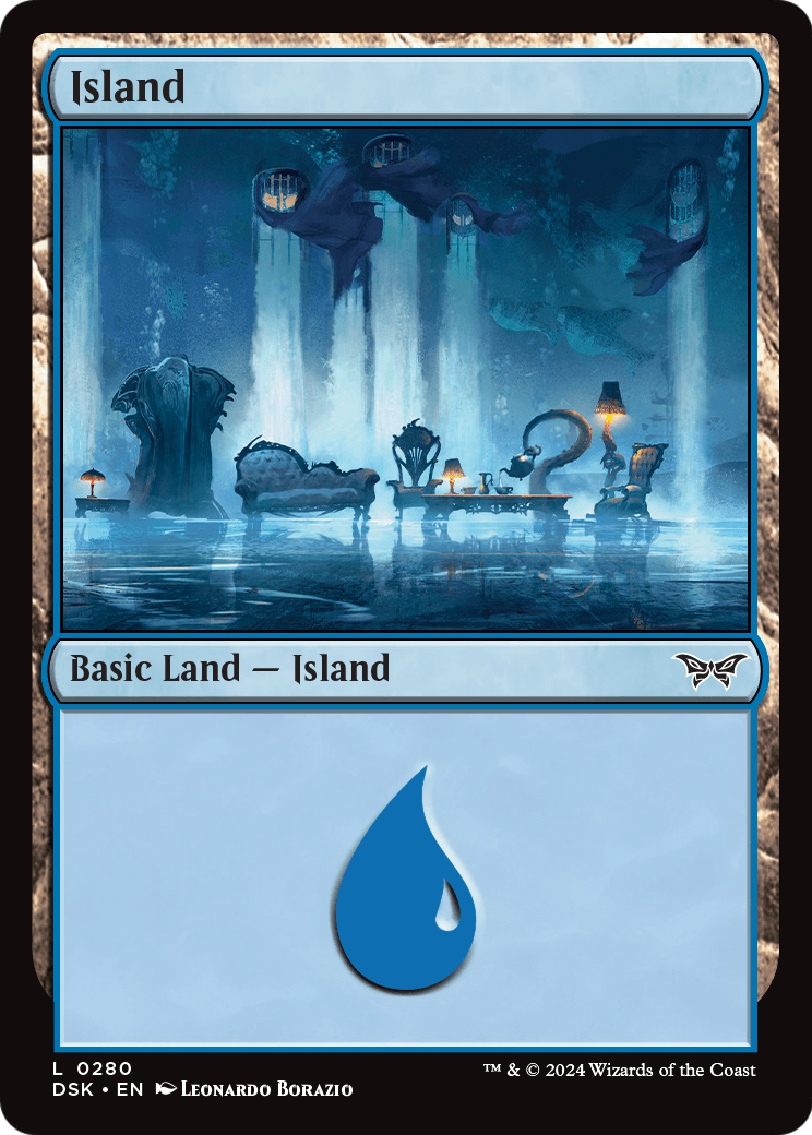 Island (0280) (DSK-280) - Duskmourn: House of Horror