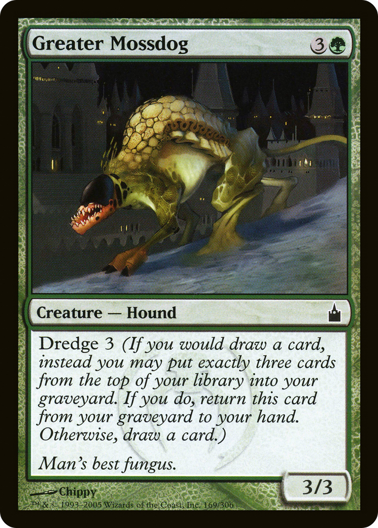 Greater Mossdog (RAV-169) - Ravnica: City of Guilds