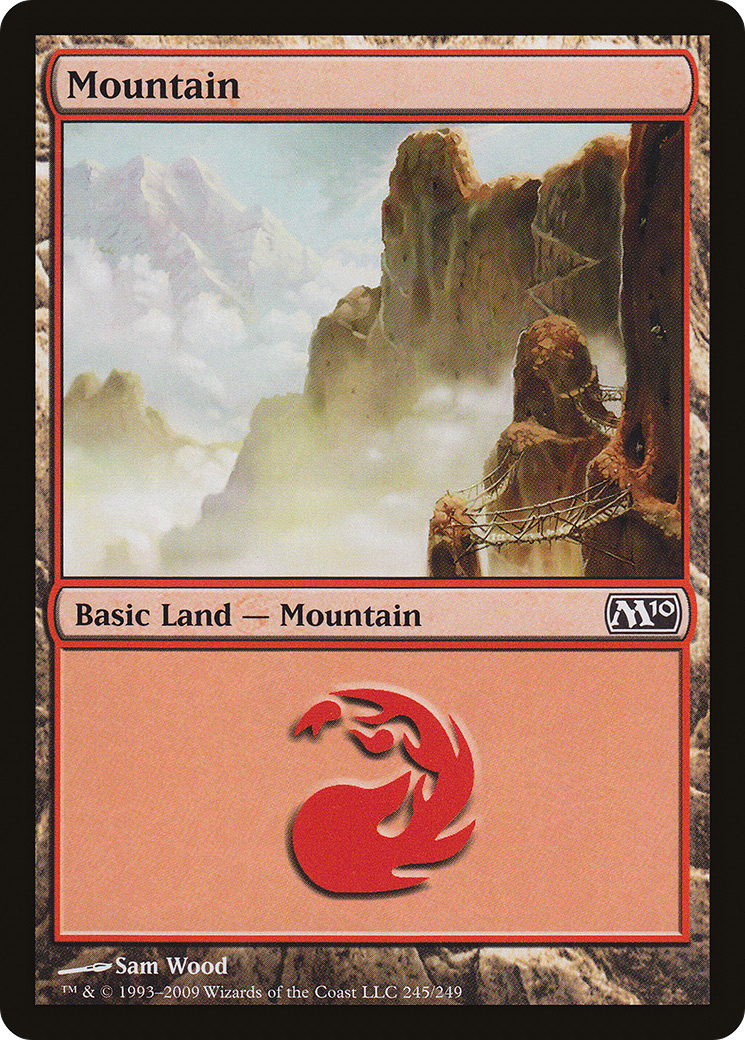 Mountain (245) (M10-245) - Magic 2010