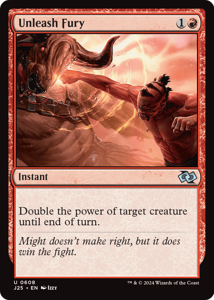Unleash Fury (J25-608) - Foundations Jumpstart