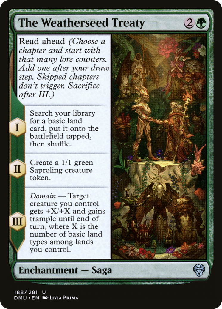 The Weatherseed Treaty (DMU-188) - Dominaria United