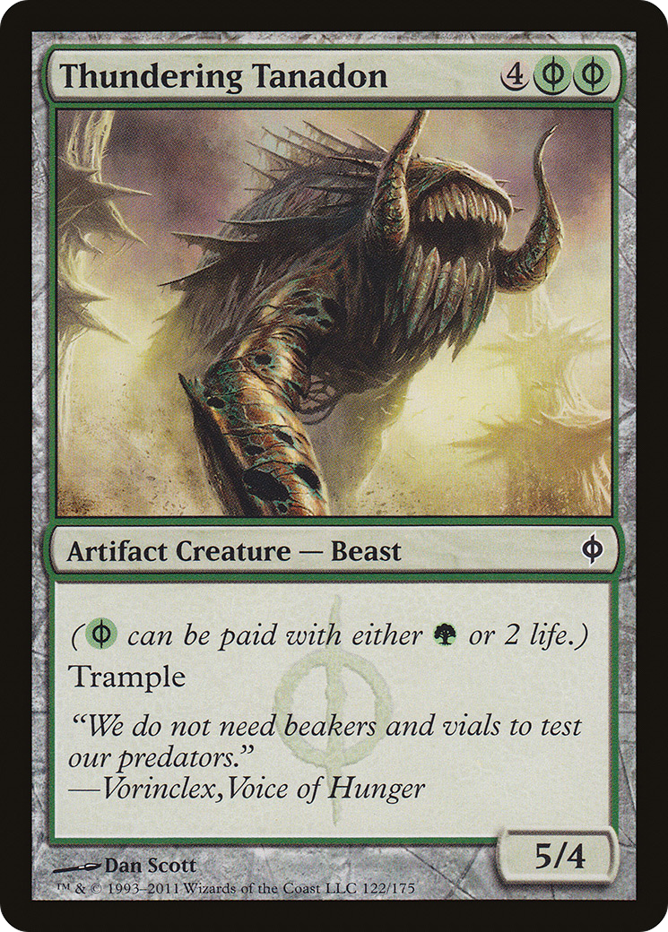 Thundering Tanadon (NPH-122) - New Phyrexia