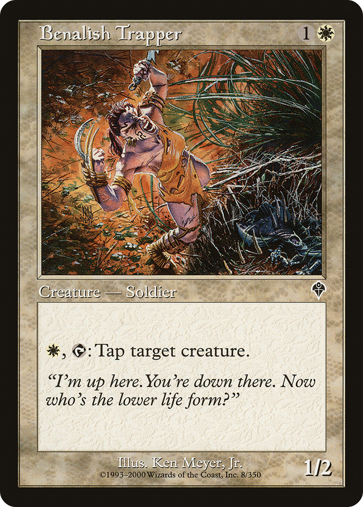 Benalish Trapper (INV-008) - Invasion Foil