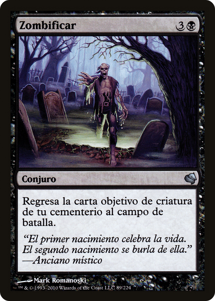 Zombify (Spanish) - "Zombificar" (PS11-089) - Salvat 2011