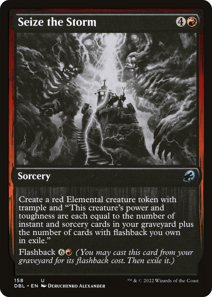 Seize the Storm (DBL-158) - Innistrad: Double Feature Foil